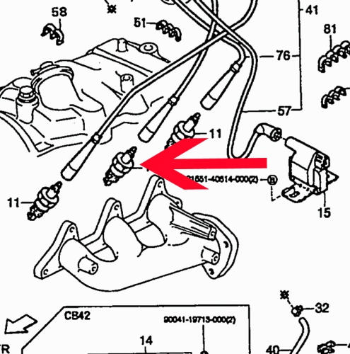 Spark plug set